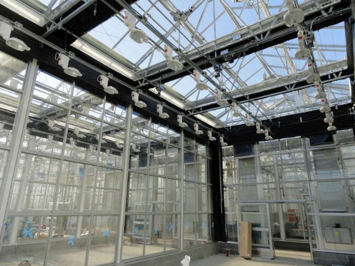 Dual Interior Greenhouse Shade Systems and Energy Curtains