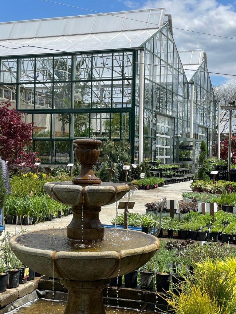 Vail Atrium retail greenhouse at Oakland Nurseries, OH